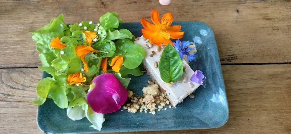 Cheesecake Chèvre Tomate Basilic